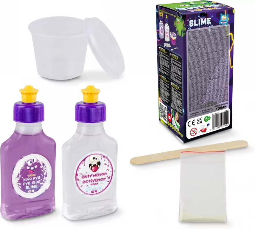 Zestaw Diy Super Slime. Glow in the dark - tantis.pl