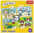 Dzień Kici Koci. Puzzle 4w1 - tantis.pl