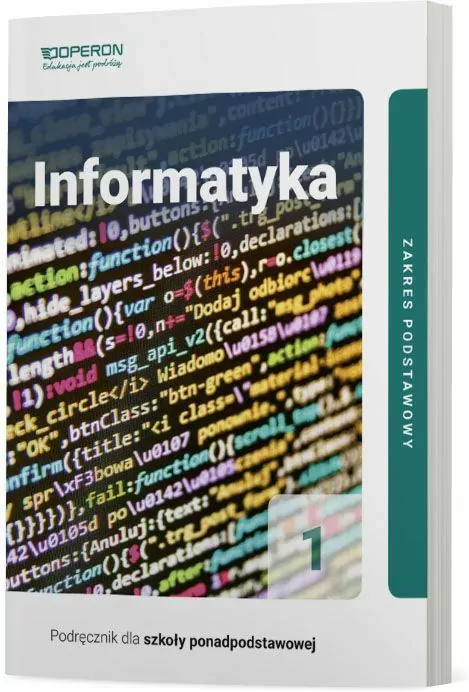 Informatyka 1. Podręcznik dla szkoły ponadpodstawowej. Zakres podstawowy - tantis.pl