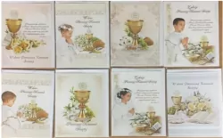 Karnet B6 + koperta. Komunia