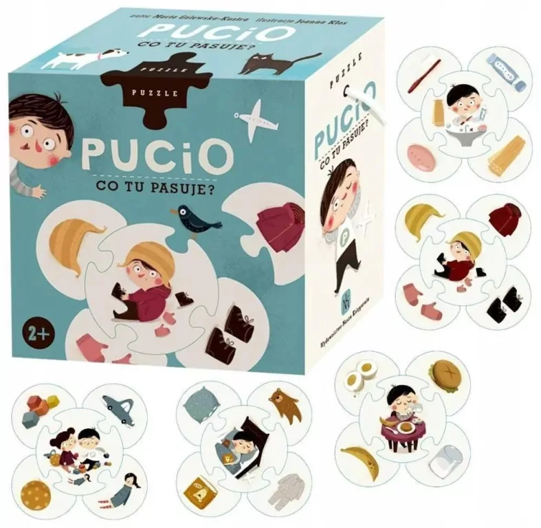 Pucio. Puzzle: Co tu pasuje? - tantis.pl