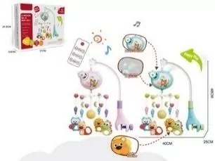 Karuzelka do łóżeczka niebieska - tantis.pl