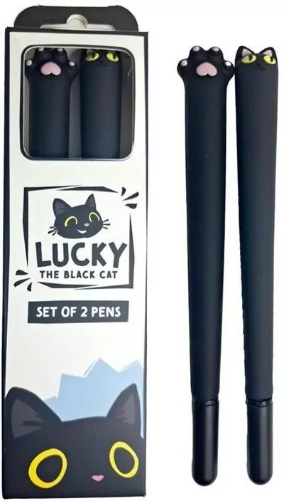 Cienkopisy Lucky the Black Cat - tantis.pl