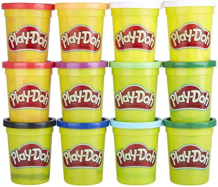PlayDoh Tuby 12pak Zimo we kolory - tantis.pl
