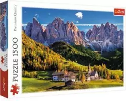 Puzzle 1500. Dolina Val di Funes, Włochy