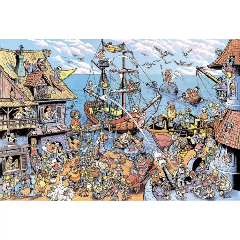 Puzzle 1000. Shanty - tantis.pl