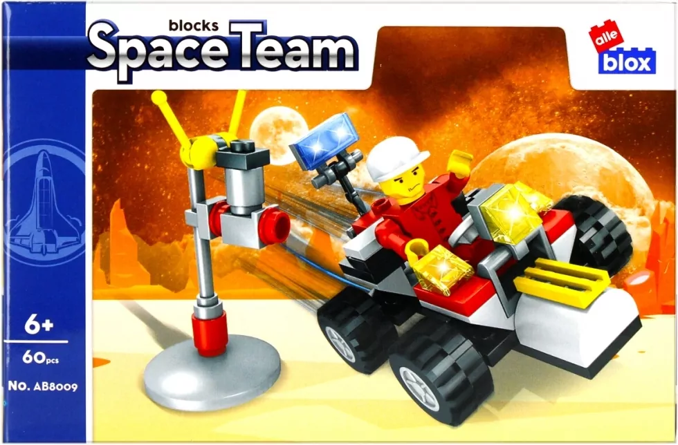 Klocki konstrukcyjne Kosmos ALLEBOX - tantis.pl