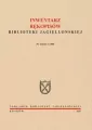 Inwentarz rękopisów BJ. Nr 12841-13300 - tantis.pl