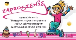 Zaproszenia Young 10 szt