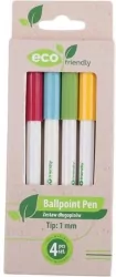 Długopis samoprzylepny 1.0mm 4szt