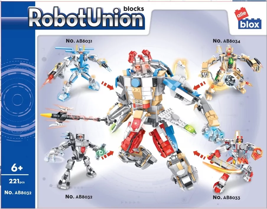 Klocki konstrukcyjne. Robot - tantis.pl