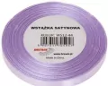 Wstążka satynowa jasny lawendowy 12mm x 32m - tantis.pl