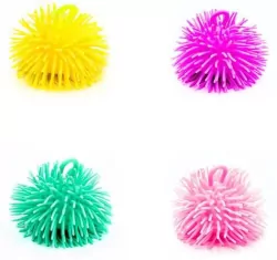 Piłeczka Flashing Ball efekty świetlne 12cm p12 mix cena za 1 szt