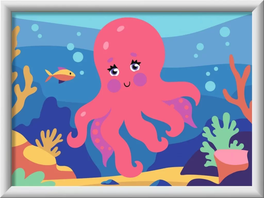 CreArt for Kids Octopus (Neon) - tantis.pl