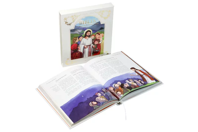 Przyjąłem Jezusa. Biblia na Pierwszą Komunię w etui - tantis.pl