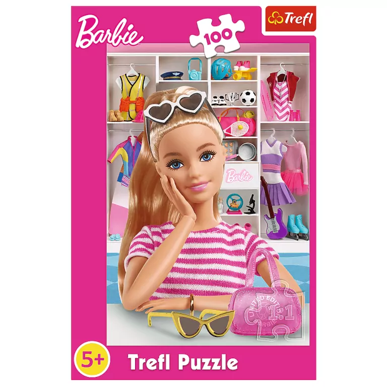Puzzle 100 Poznaj Barbie - tantis.pl