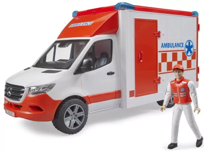 MB Sprinter Ambulans z figurką ratownika - tantis.pl