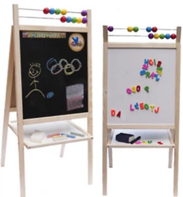 TABLICA STOJ MAGNET/KRED AKC 45X100CM TOYS MM - tantis.pl