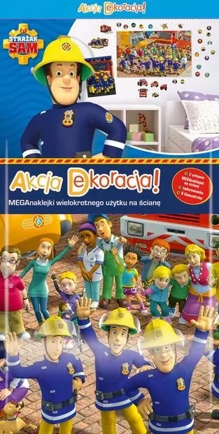 Strażak Sam. Akcja Dekoracja! Nr 1 - tantis.pl
