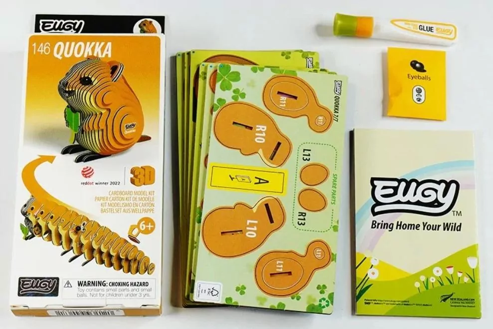 Kuoka Eugy. Eko Ukladanka 3D - tantis.pl