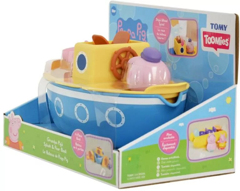 Zabawa na łodzi. Świnka Peppa - tantis.pl