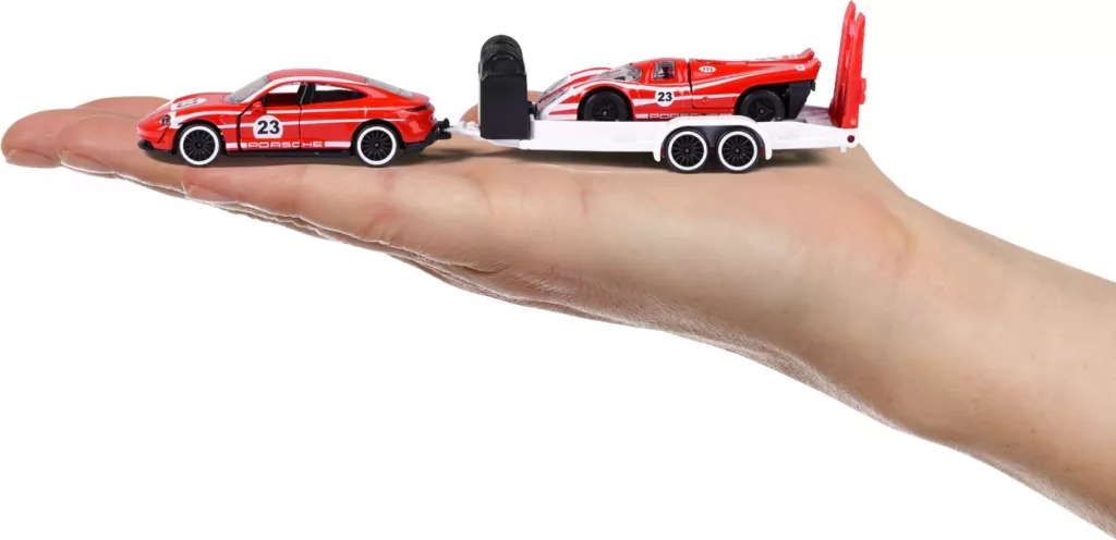 Majorette Porsche z przyczepami MIX - tantis.pl