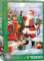 Puzzle 1000 Santa with Sled by Simon Tread 6000-5639 - tantis.pl