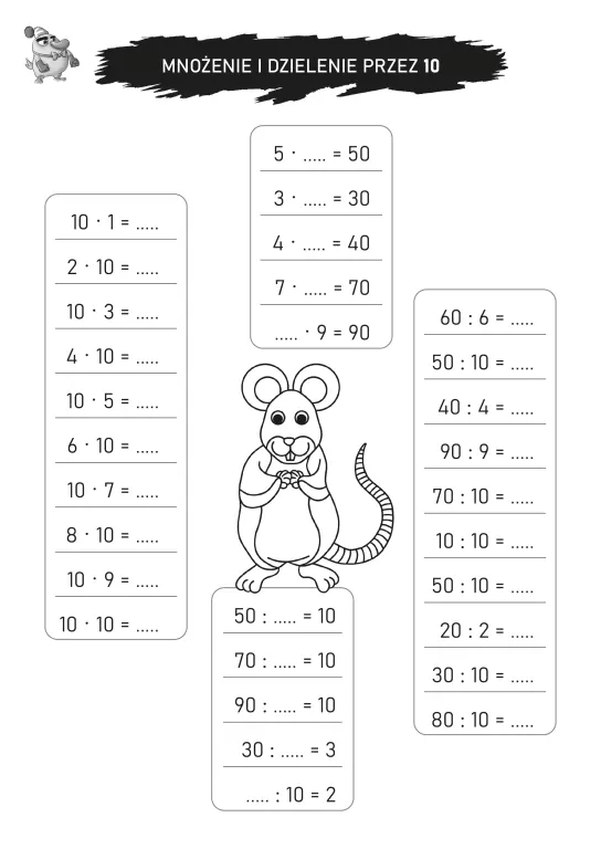 Gang szkolniaków. Mnożenie i dzielenie - tantis.pl