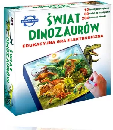 Świat dinozaurów. Edukacyjna gra elektroniczna - tantis.pl