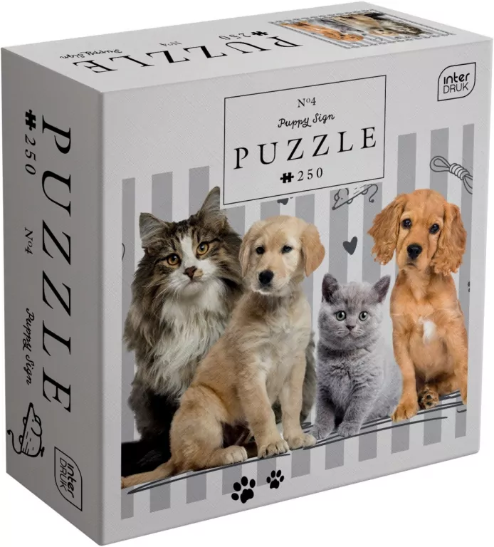 Puzzle 250 Puppy Sign 4 - tantis.pl