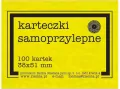 Karteczki samoprzylepne Fluo żółte - tantis.pl