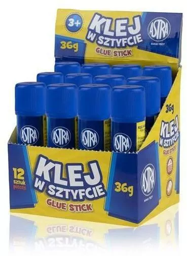Klej w sztyfcie 36g. 12 sztuk - tantis.pl