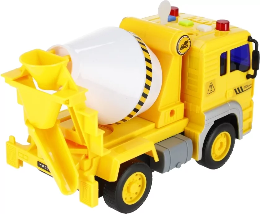Auto ciężarowe budowlane Moje Miasto 522134 Mega Creative mix cena za 1 szt - tantis.pl