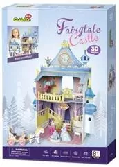 Puzzle 3D Fairytale Castle, 81 elementów - tantis.pl