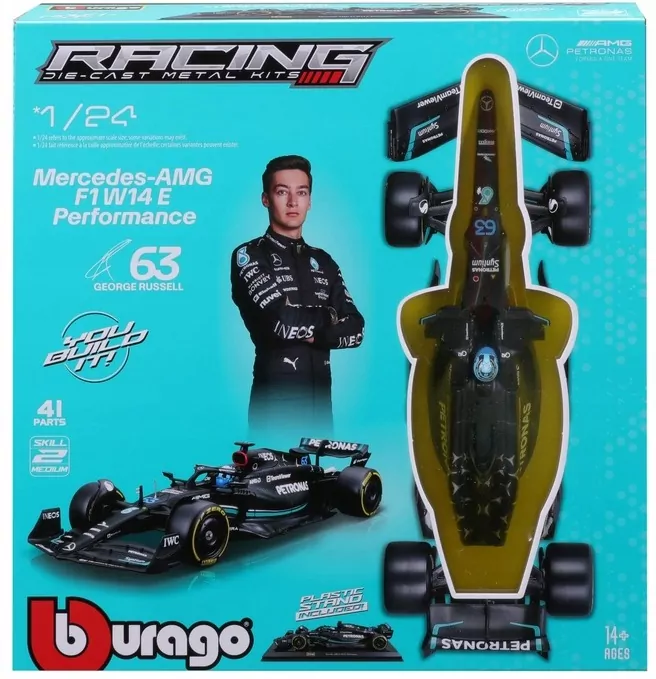 F1 Model Kit - 2023 Mercedes-Amg Petronas Team - tantis.pl