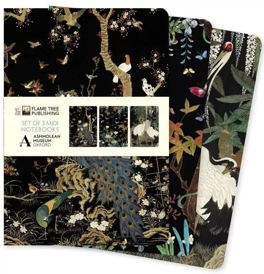Zestaw 3 notatników MIDI Ashmolean Museum - tantis.pl