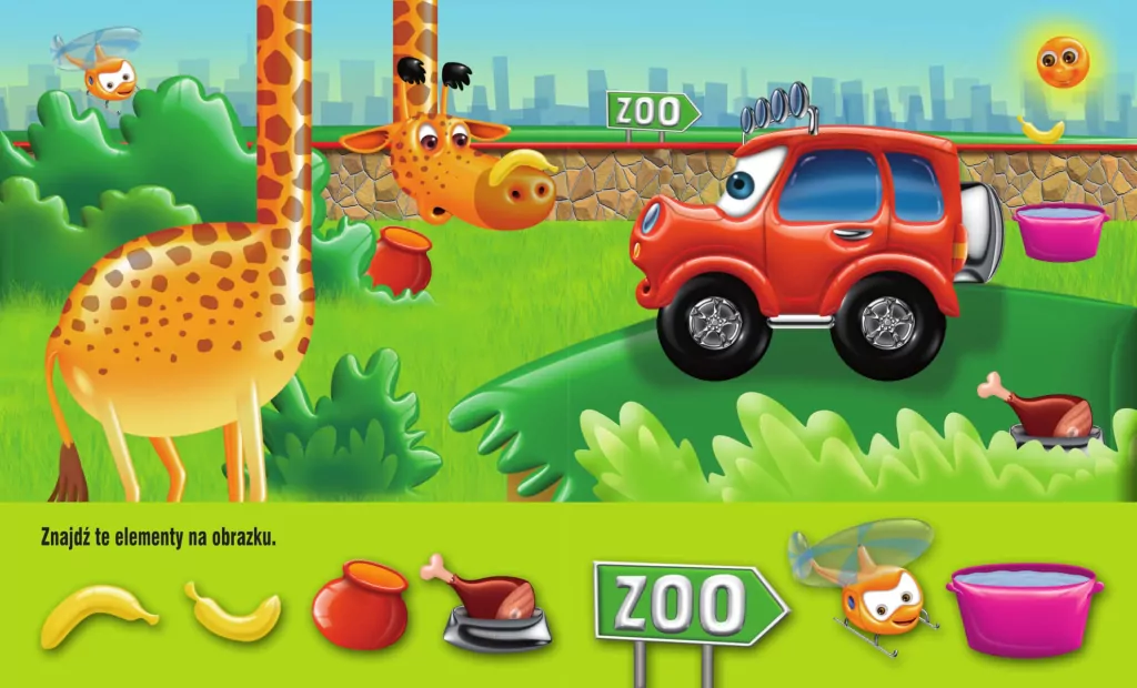 W zoo. Samochodzik Franek - tantis.pl