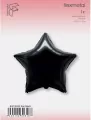 Balon foliowy Gwiazda czarny 45cm - tantis.pl
