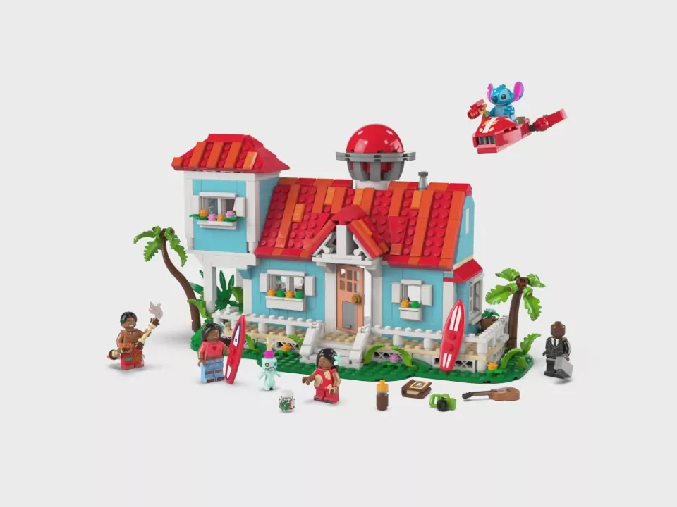 LEGO® Disney. Domek na plaży Lilo i Stitcha 43268 - tantis.pl