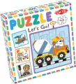 Moje pierwsze puzzle 4x6. Ruszajmy w drogę! - tantis.pl