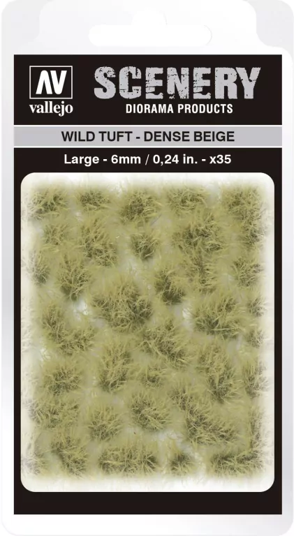 Vallejo: SC412 - Scenery - Wild Tuft - Dense Beige (6 mm x 35) - tantis.pl