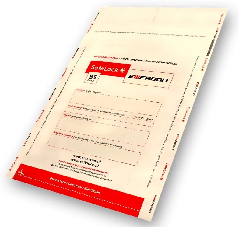 Koperta bezpieczna B5 kolorowa 100 sztuk - tantis.pl