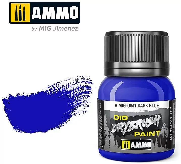 Ammo: DIO Drybrush - Dark Blue - tantis.pl