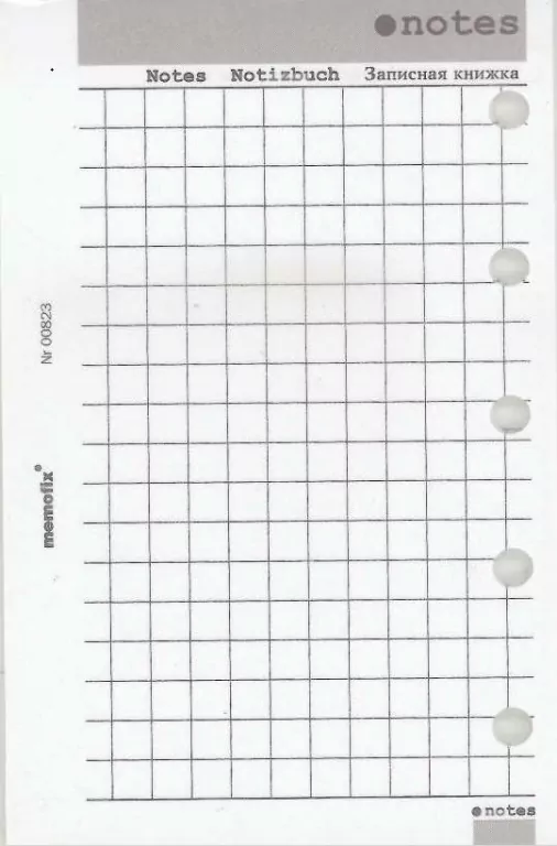 Wkład do organizera MEM/M Notes ANTRA - tantis.pl