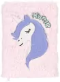 Notes pluszowy pastelowy A5 Unicorn - tantis.pl