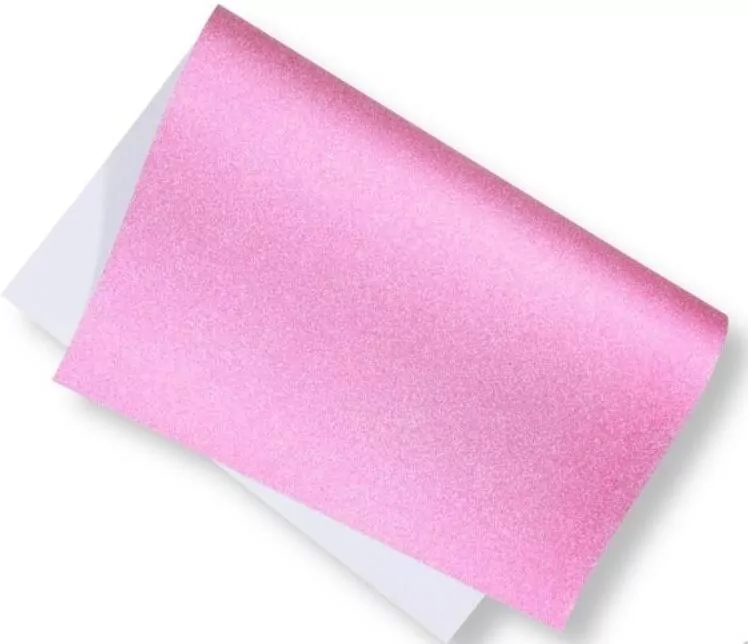 Brystol brokatowy 200g 40x60cm fuksja 5ark - tantis.pl