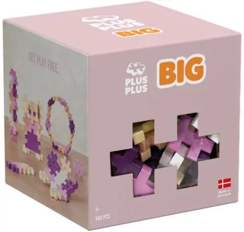 Big Zestaw Bloom 100 Elementów. Plus-Plus - tantis.pl