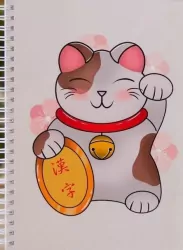 Zeszyt japoński A5/100K kropki