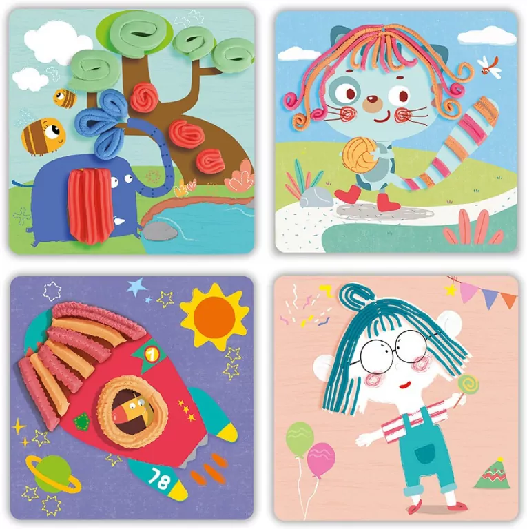 Plastusiowe zabawy z wyciskarką. Genialny dzieciak - tantis.pl