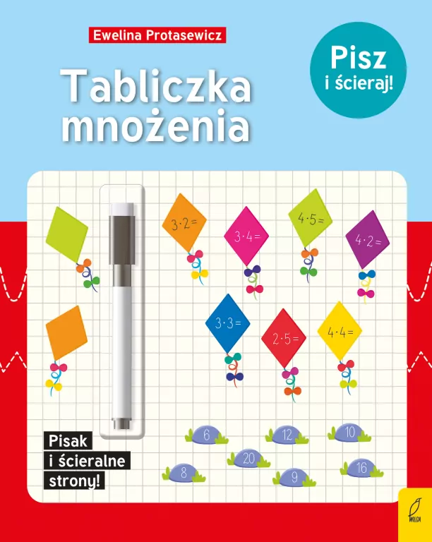 Tabliczka mnożenia. Pisz i ścieraj - tantis.pl